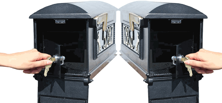 Pasadena Residential Mailboxes With Lock